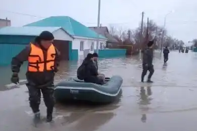 Талые воды топят территорию 7 областей Казахстана - МЧС