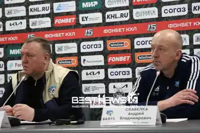 Предложите вопросы президенту и главному тренеру Барыса