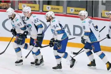 Ошибка Бочарова оставила Барыс без очков