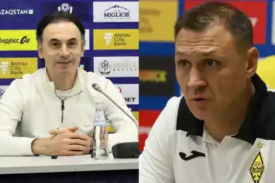 «Шапито». Тренеры «Кайрата» и «Астаны» сделали острые заявления