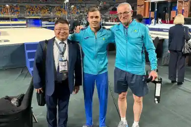 Милад Карими выиграл соревнования в упражнении на перекладине 