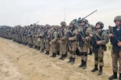 Части Вооруженных сил Казахстана подняли по тревоге