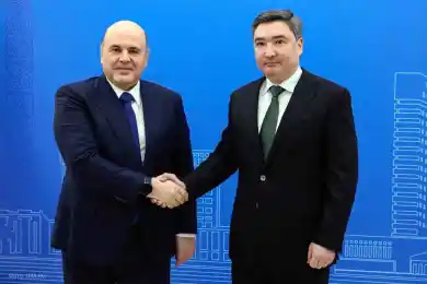 Премьер-министр России прибыл в Астану и провел переговоры о совместных проектах