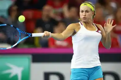 Путинцева уступила Мертенс на турнире в Сан-Хосе