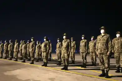 Военные медики Казахстана вернулись из Ливана