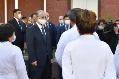 Токаев о коронавирусе: «…Давайте будем готовы ко второй волне»