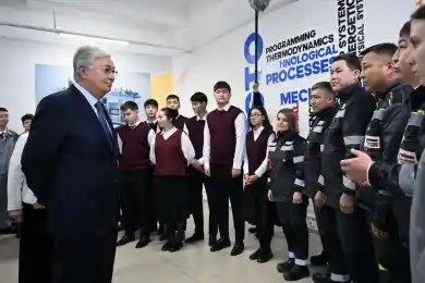 Президент Казахстана совершает рабочую поездку по Актюбинской области