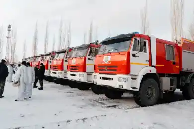 "Семей орманы" получил новую пожарную технику