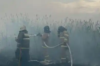 В Астане потушили самый долгий пожар