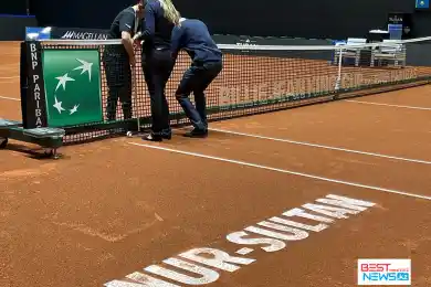 Путинцева и Кербер открыли матч #BiiliJeanKingCup