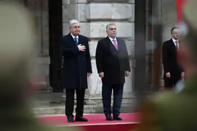 В Будапеште прошла официальная церемония встречи Президента Казахстана