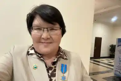 Главред Bestnews.kz Жанар Сердалина награждена медалью МЧС Казахстана