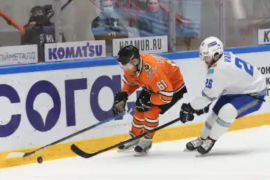 "Барыс" пропустил шайбу в меньшинстве и уступает "Амуру" в первом периоде