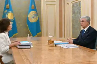Президент Казахстана принял вице-премьера Аиду Балаеву