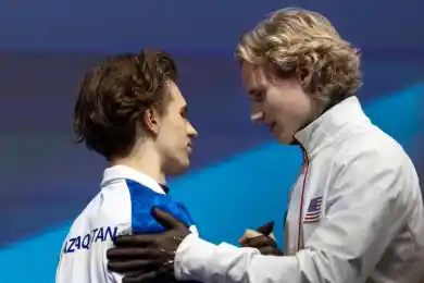 Шайдоров рассекретил разговор с Малининым после победы на Олимпиаде