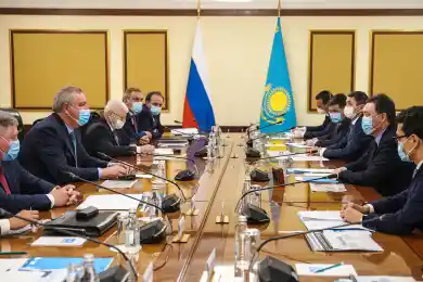 Перспективы «Байконура» обсудили Мамин и Рогозин