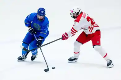 Юношеская сборная Казахстана забросила 10 шайб на чемпионате U18