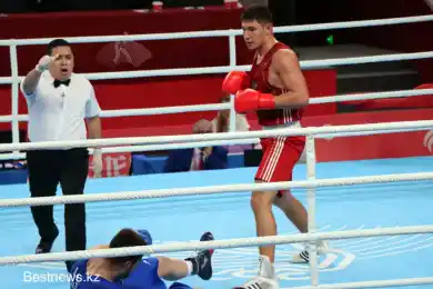 Тогамбай нокаутом гарантировал первую медаль в боксе на Азиатских играх