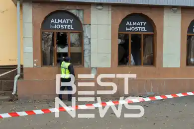 Как выглядит место пожара в Алматы, где погибло 13 человек