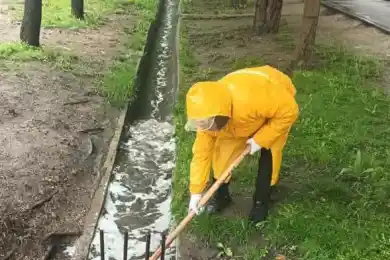 В Алматы выпала почти четверть месячной нормы осадков