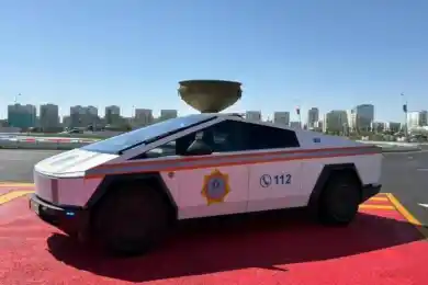 Госорганы Казахстана начали использовать Tesla Cybertruck