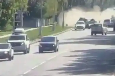 Полиция показала видео страшного ДТП в Караганде