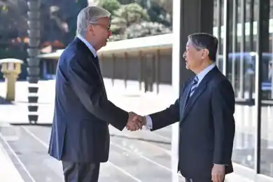 Президент Казахстана прибыл в Императорский дворец