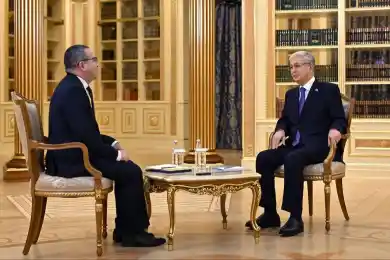 Президент Казахстана дал большое интервью