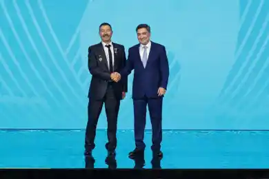 В Астане наградили лучших рабочих по случаю Дня труда