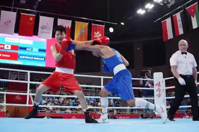 Махмуд Сабырхан удачно стартовал на Азиатских играх