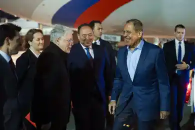 Cергей Лавров прибыл в Астану