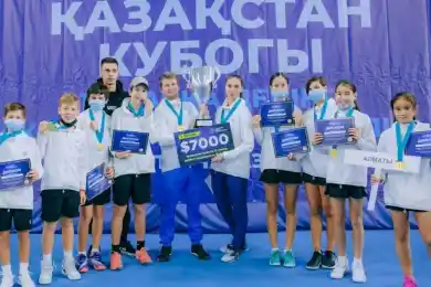 В Нур-Султане определился победитель Кубка Казахстана среди теннисистов до 12 лет