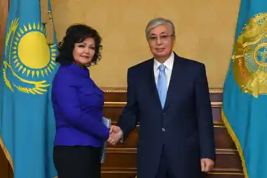 Президент Казахстана принял Айман Умарову и Тимура Кулибаева