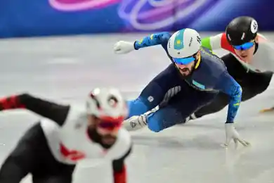 Денис Никиша прошел в четвертьфинал на ОИ2026