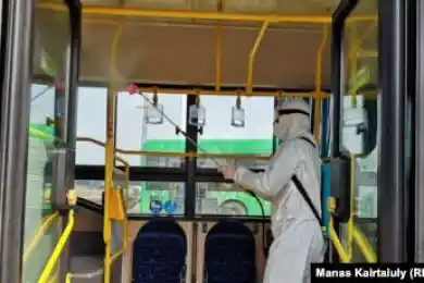 Замакима Нур-Султана: Дезинфицирующие средства, используемые в домах и на улице, безопасны