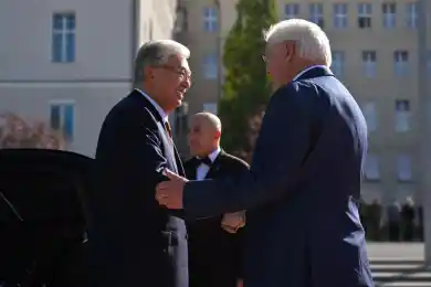Встреча Президентов Казахстана и ФРГ