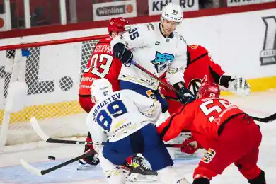 После победы над Автомобилистом Барыс вернулся в зону плей-офф