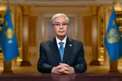 Поздравление Президента Казахстана Касым-Жомарта Токаева с Новым годом