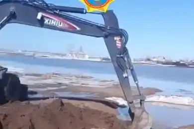 В Павлодарской области подтопило 15 дорог