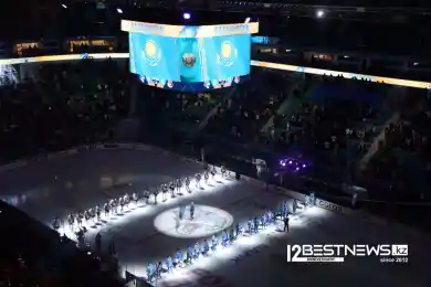 Фото с матча Барыс-Амур