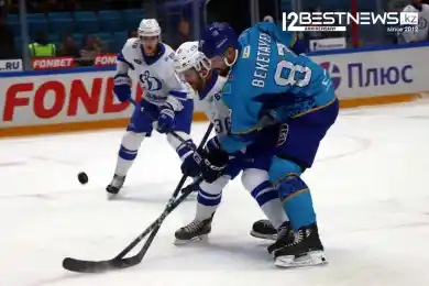 Барыс ответил на шайбы Динамо 