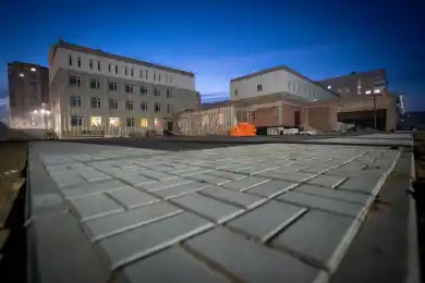 В Нур-Султане возобновили строительство здания для полицейского подразделения - фото