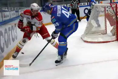 Барыс ведет в матче с Куньлунем после первого периода