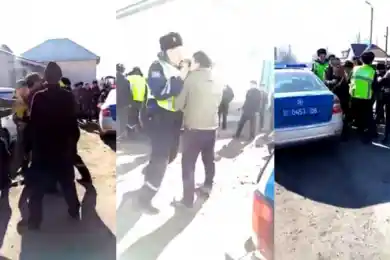 Генпрокуратура: арестованы 3 брата за нападение на полицейских в Кордае