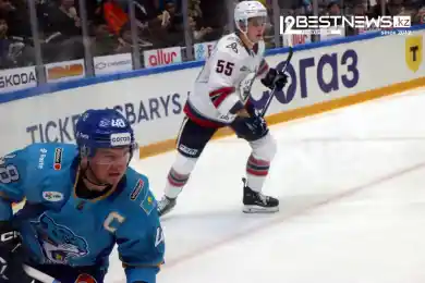 Роман Старченко установил рекорд в составе Барыса