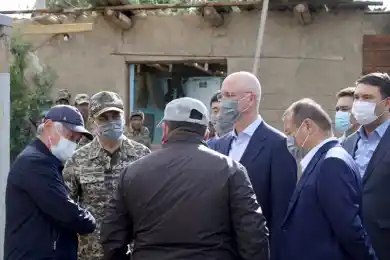 Правкомиссия приступила к оценке ущерба от взрывов близ Тараза