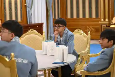 Юные шахматисты в Акорде