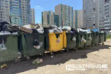 Министра экологии спросили про горы мусора во дворах  Астаны