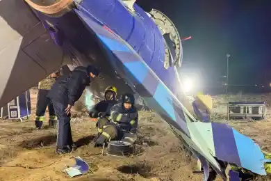 В Актау ждут прибытия делегации Embraer после авиакатастрофы