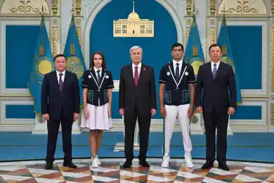 «Будем всем народом болеть за вас»: Президент Казахстана напутствовал олимпийцев